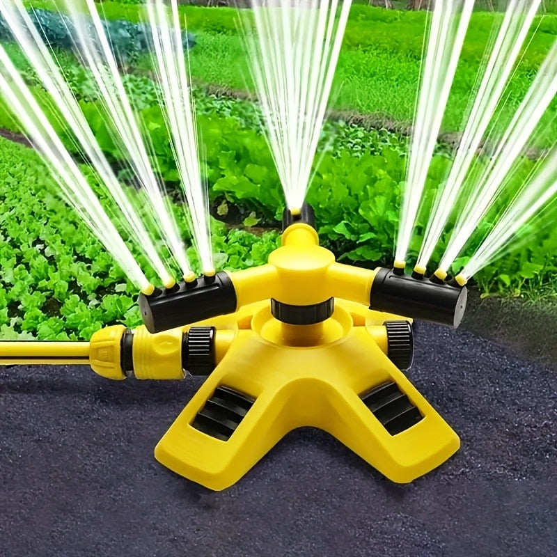 1pc 360° Automatic Rotating Trigeminal Sprinkler