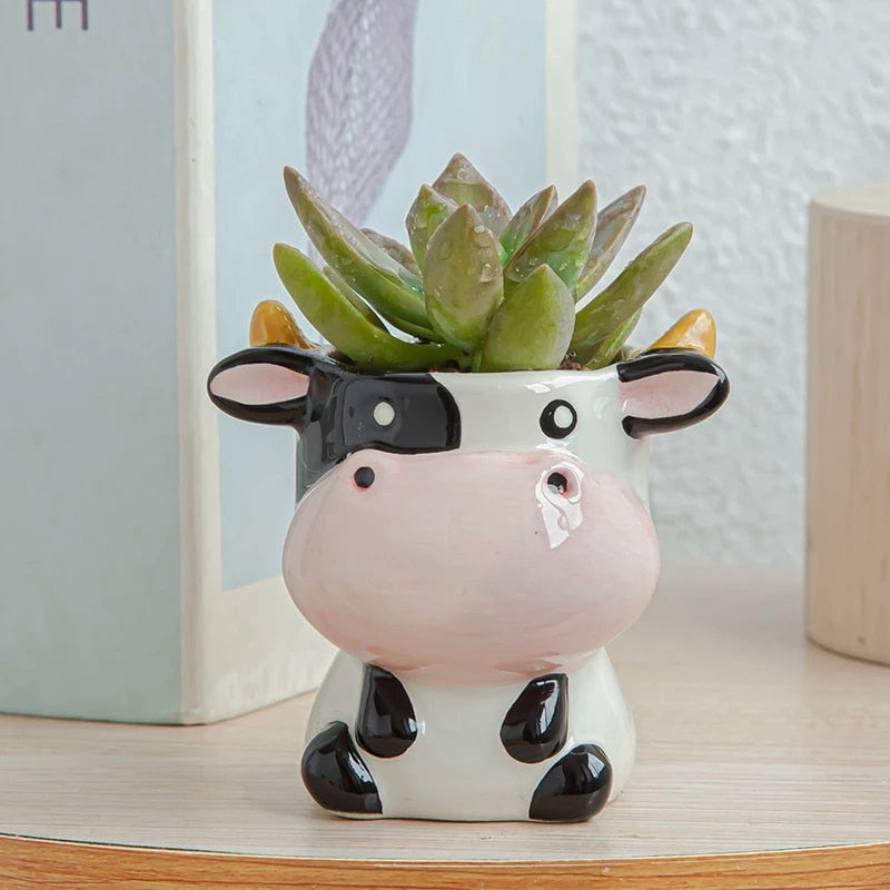 New Style Ceramic Animal Flower Pot